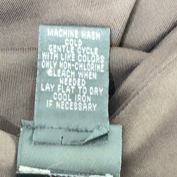 INC INTERNATIONAL CONCEPT Women's Skirt Brown Jersey Knit Flare Midi Size PM - Picture 12 of 14